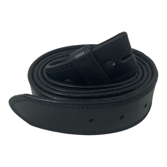 Men’s Size 48 Red Wing Leather Belt Black Without Buckle Snap Buckle Closure - Picture 1 of 14